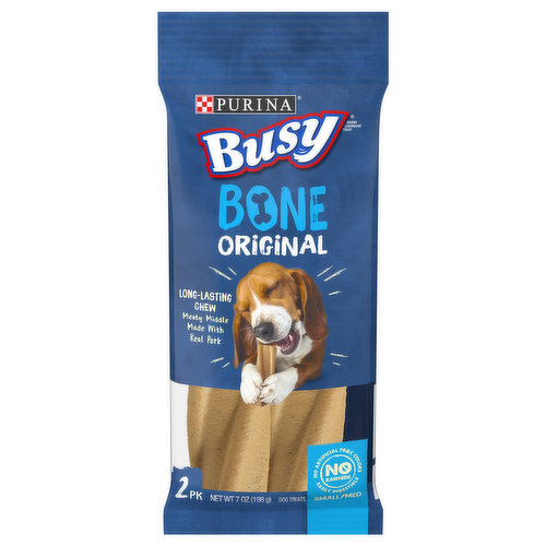 Busy Dog Treats, Bone Original, Small/Med