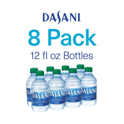 Dasani 12 oz, 8 ct