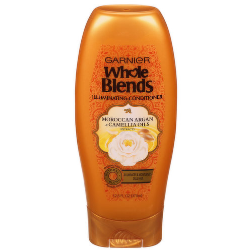 Whole Blends Conditioner, Illuminating, Moroccan Argan & Camellia Oils Extracts