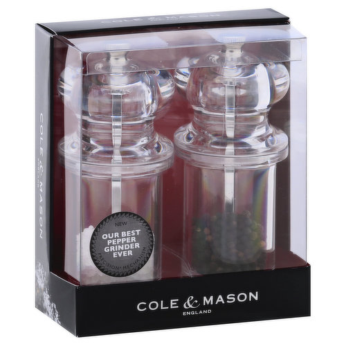 Cole & Mason Grinder Set, Pepper & Salt