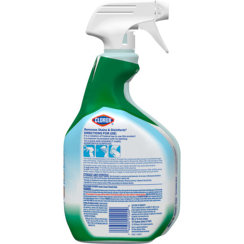 Bleach on sale spray cleaner