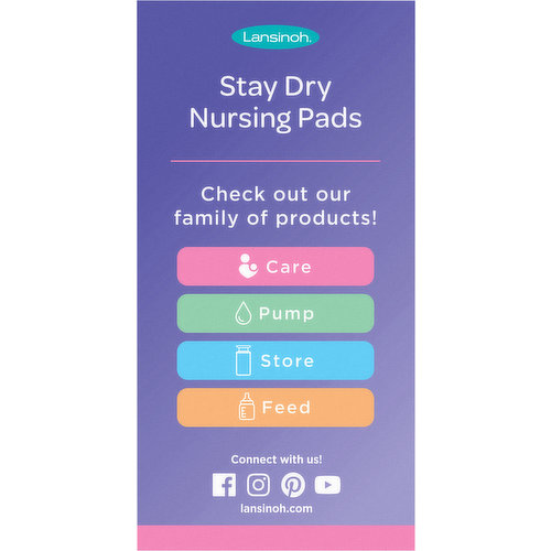 Lansinoh Disposable Stay Dry Nursing Pads