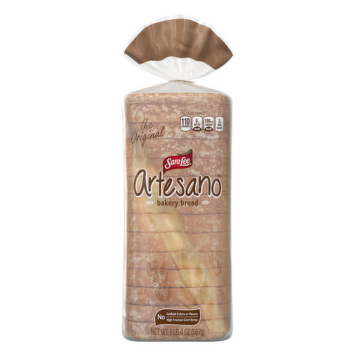 With its rich flavor and distinctly creamy character, the flavors you love just taste better. Artesano is always baked without artificial colors, flavors, preservatives, or high fructose corn syrup.