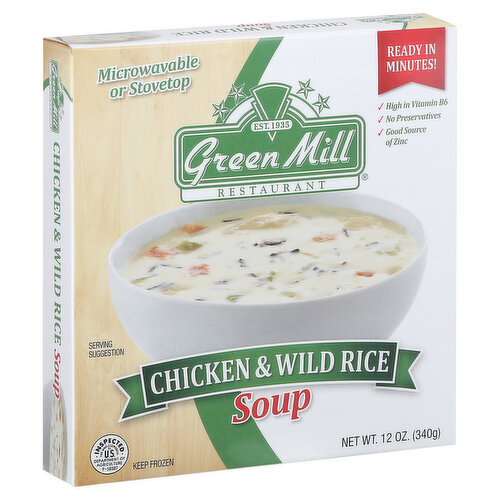 Green Mill Soup, Chicken & Wild Rice