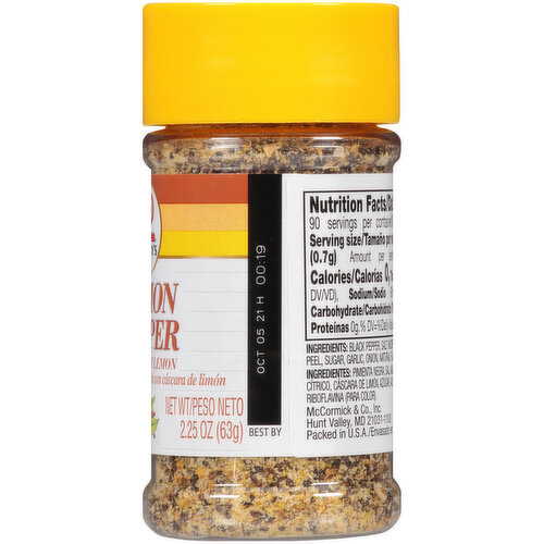 Lemon Pepper Seasoning Blend - Dash - Lemon Pepper Seasoning