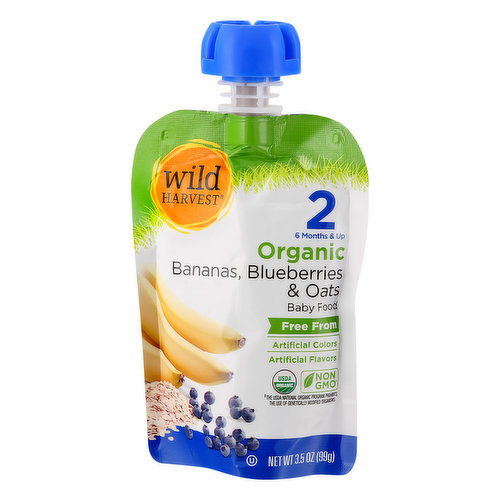 Best Organic Banana Baby Food, Gluten Free Pouches For Infants & Toddlers