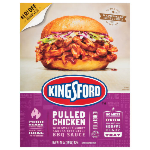 Kingsford Pulled Chicken, BBQ Sauce