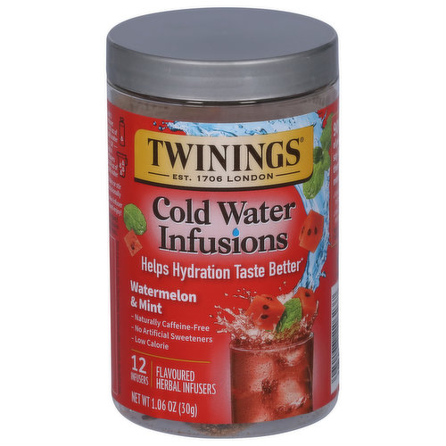 Twinings Cold Water Infusions, Watermelon & Mint