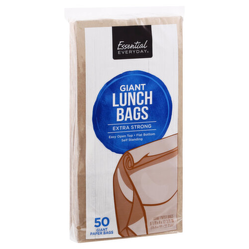 Essential Everyday Lunch Bags, Extra Strong, Giant