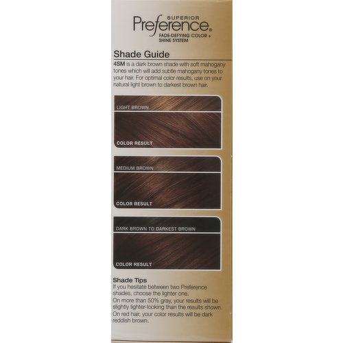 L'Oreal Paris Preference Hair Color, Dark Soft Mahogany/Brown