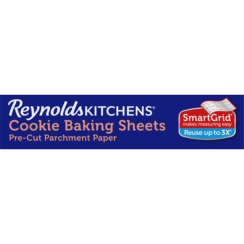 reynolds parchment paper sheets for baking