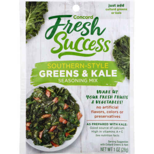 COLLARD GREENS SEASONING MIX –