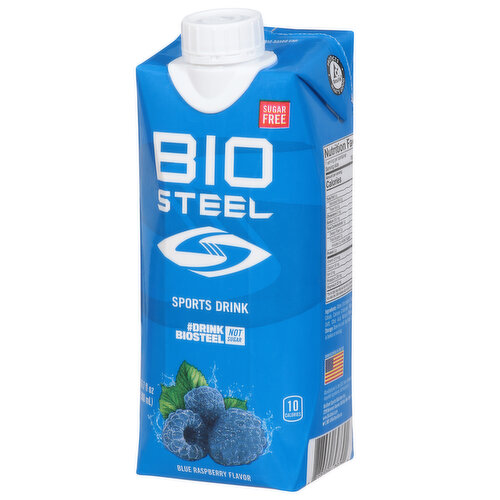 Biosteel Sports Hydration, Blue Raspberry Flavor, Zero Sugar