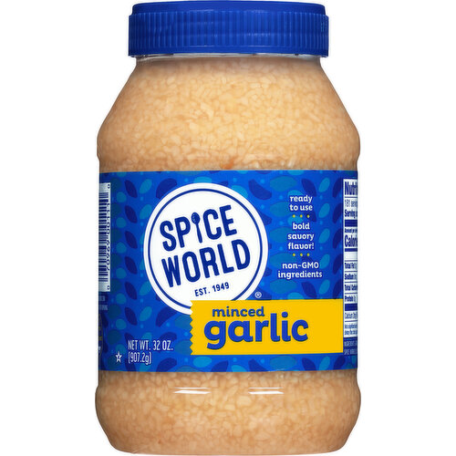 Spice World Garlic, Minced