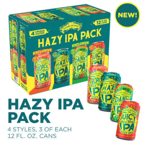 Sierra Nevada Little Things Hazy IPA Pack 12 Pack (12oz Cans)