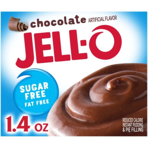 Jell-O Chocolate Sugar Free & Fat Free Instant Pudding & Pie Filling Mix