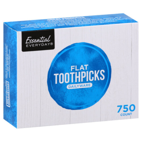 Essential Everyday Toothpicks, Flat, Dailyware