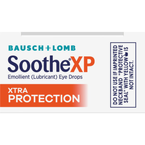 Bausch + Lomb Soothe XP Xtra Protection Emollient (Lubricant) Eye