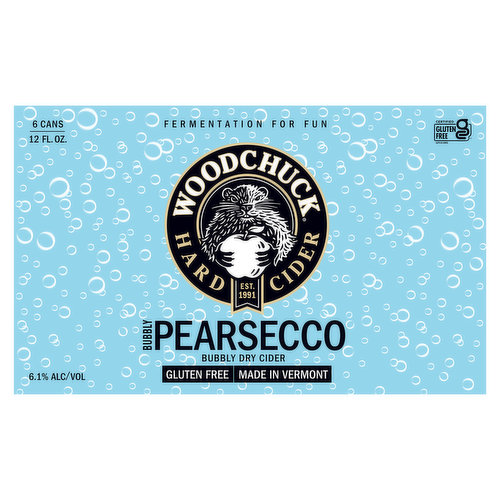 Woodchuck Hard Cider, Bubbly Pearsecco,