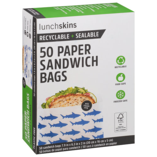 Wax-Free Food Storage Bags : Food Storage Bag