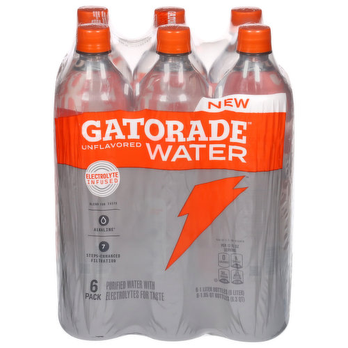 Gatorade Water, Unflavored