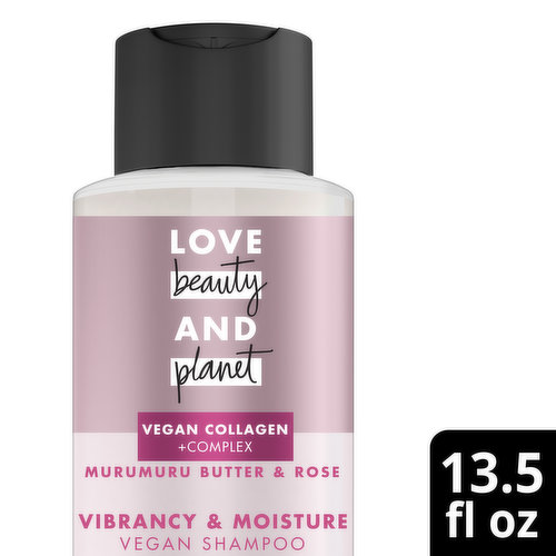 Love Beauty and Planet Blooming Color Vegan Collagen Moisture Shampoo