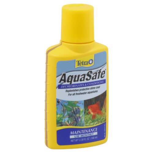 Tetra AquaSafe, Maintenance