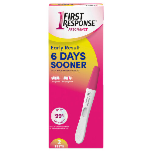 First Response Pregnancy Tests, Early Result