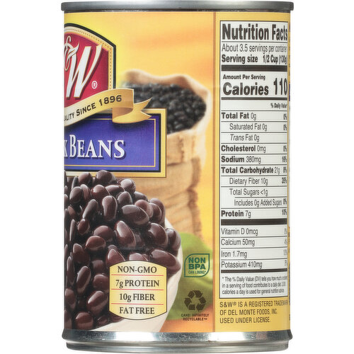 S&W Black Beans