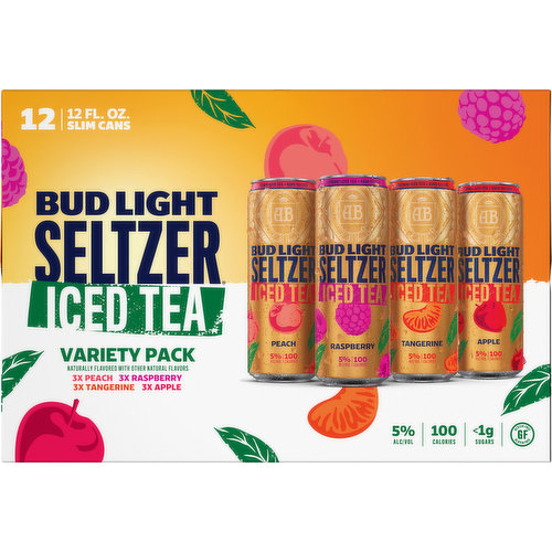 Bud Light Beer, Seltzer, Iced Tea, Variety Pack