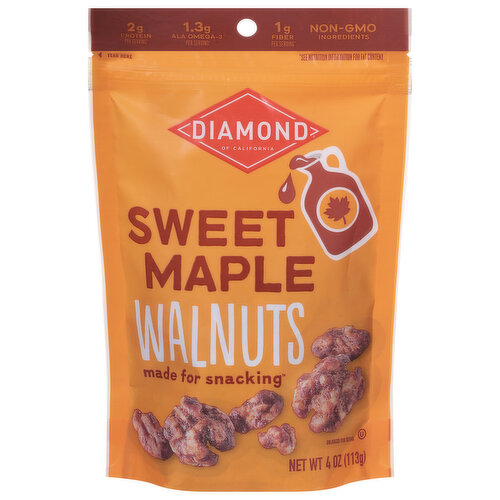 Diamond of California Walnuts, Sweet Maple