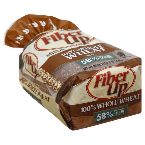 Fiber Up Bread, 100% Whole Wheat