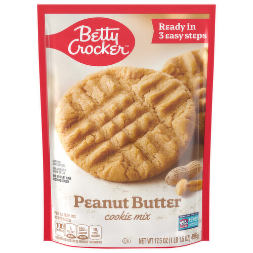 Betty Crocker Cookie Mix, Peanut Butter