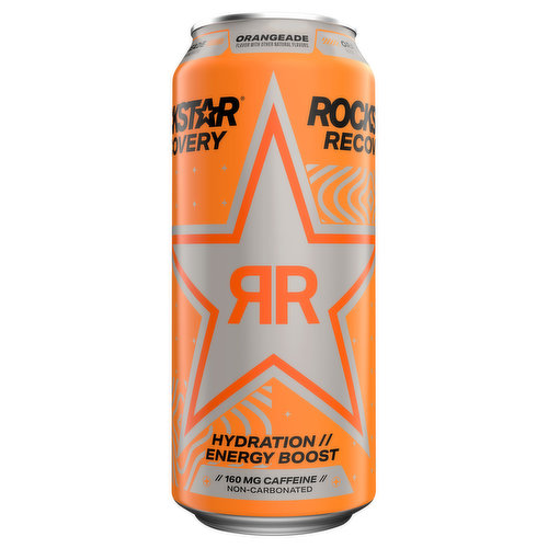 Rockstar Energy Drink, Orangeade 16 Fl Oz