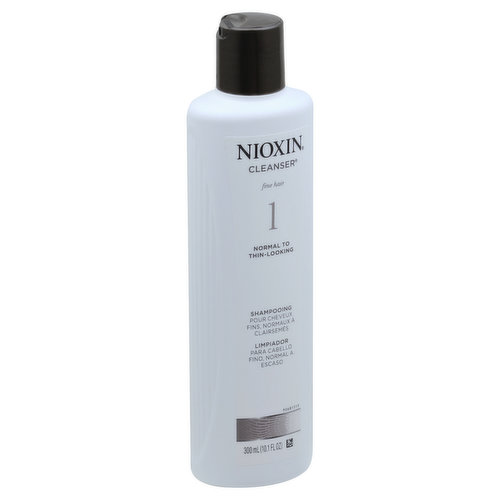 Nioxin Cleanser Shampoo, 1, Fine Hair