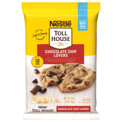 Cookie Dough, Chocolate Chip Lovers