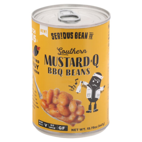 Serious Bean Co Beans, BBQ, Mustard Q, Southern