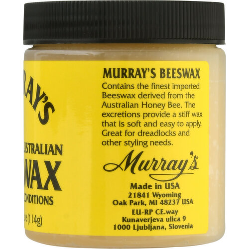 MURRAY'S Murrays Black w/100% Pure Australian Beeswax