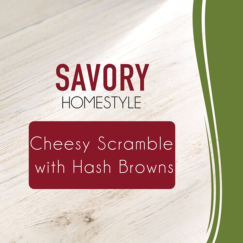 Smart Ones Cheesy Scramble with Hash Browns, Eggs & Cheddar, Monterey Jack & Mozzarella Cheeses Frozen Meal