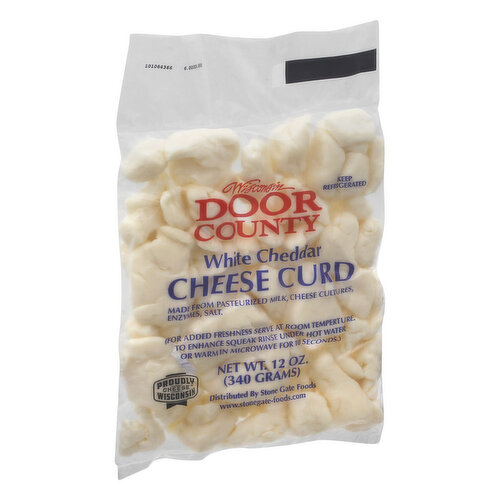 Door County Cheese Curd, Wisconsin, White Cheddar