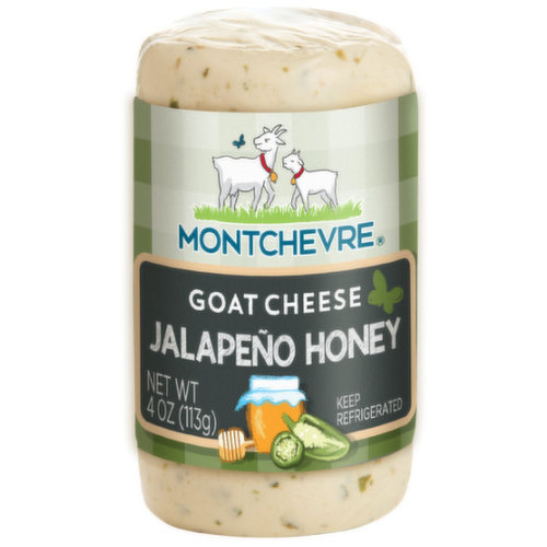 Montchevre Goat Cheese, Jalapeno Honey