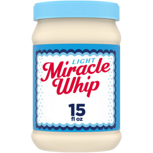 Kraft Miracle Whip Dressing - Light, Salad Dressings, Mayonnaise