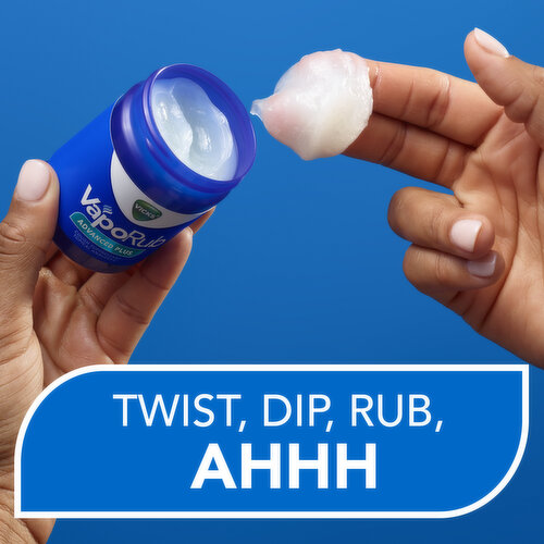 Chest Rub Vicks® VapoRub® 4.8% - 1.2% - 2.6% Strength Ointment 1.76 oz