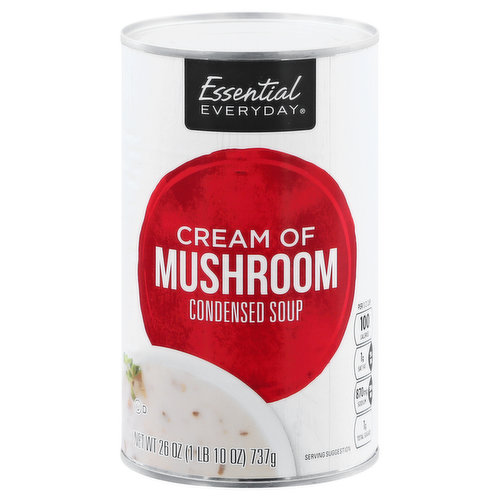 Per 1/2 Cup: 100 calories; 1 g sat fat (5% DV); 870 mg sodium (38% DV); 1 g total sugars. Contains a bioengineered food ingredient. 100% Quality Guaranteed: Like it or let us make it right. That's our quality promise. essentialeveryday.com. Steel. Please recycle.