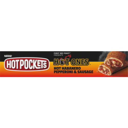 Hot Pockets Hot Ones Habanero Pepperoni & Sausage