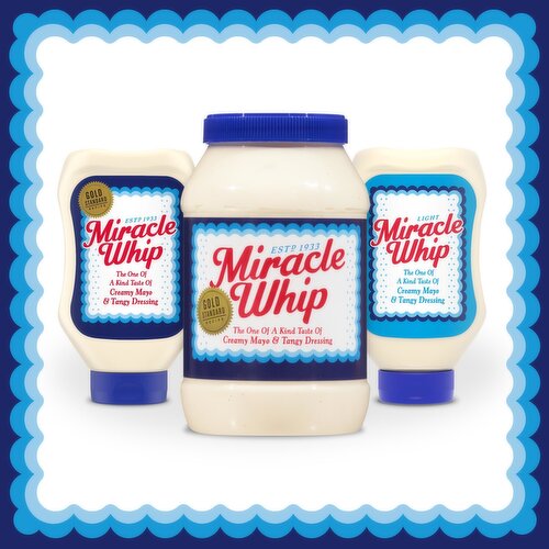 Kraft Miracle Whip Dressing Original, 12 oz Ingredients - CVS Pharmacy