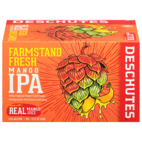 Deschutes Farmstand Fresh Beer, IPA, Mango