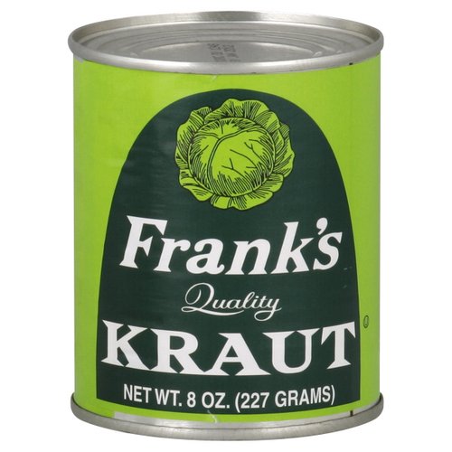 Quality. The first name in kraut.