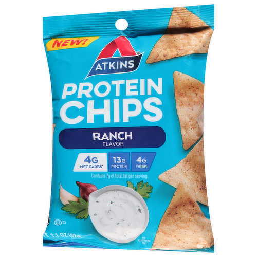 Atkins Protein Chips, Ranch Flavor
