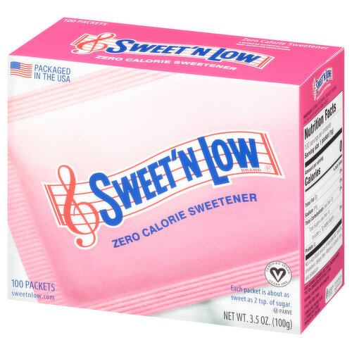 Sweet 'N Low Sweetener, Zero Calorie